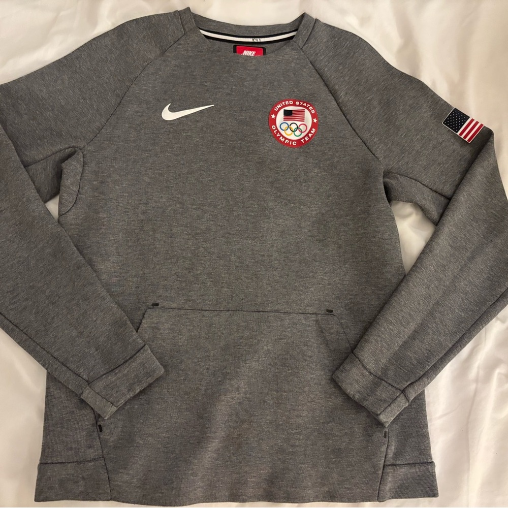 Nike Team USA 2016 Olympics Tech Fleece Crewneck Sweatshirt